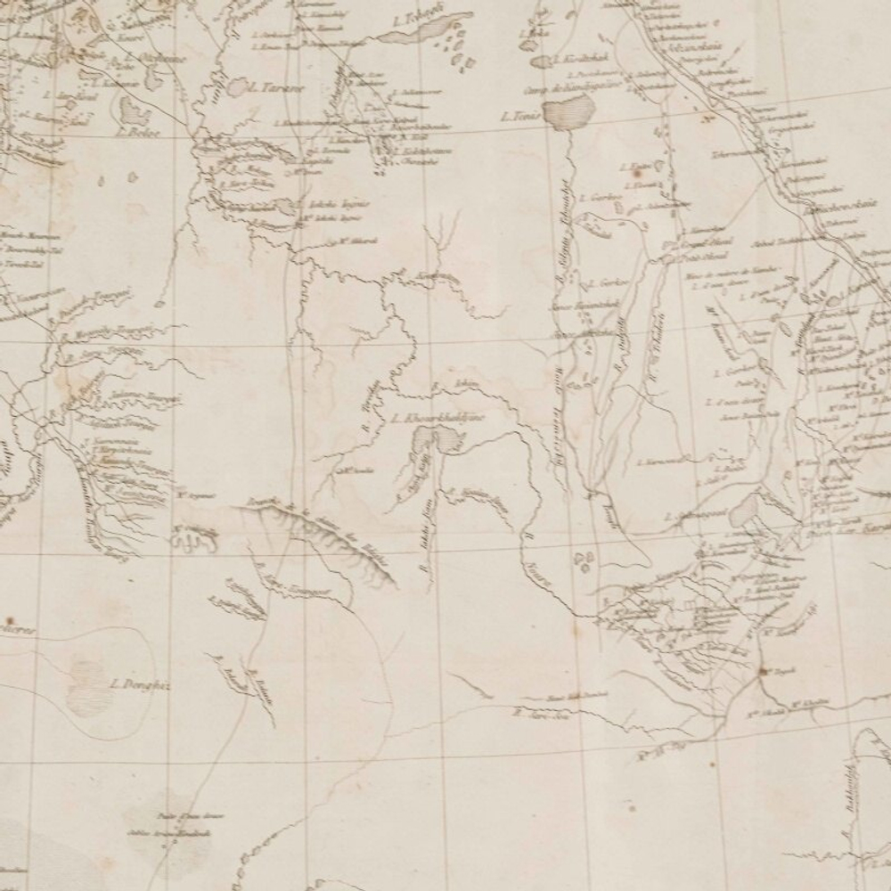 Карта территорий, населенной киргизами-казахами