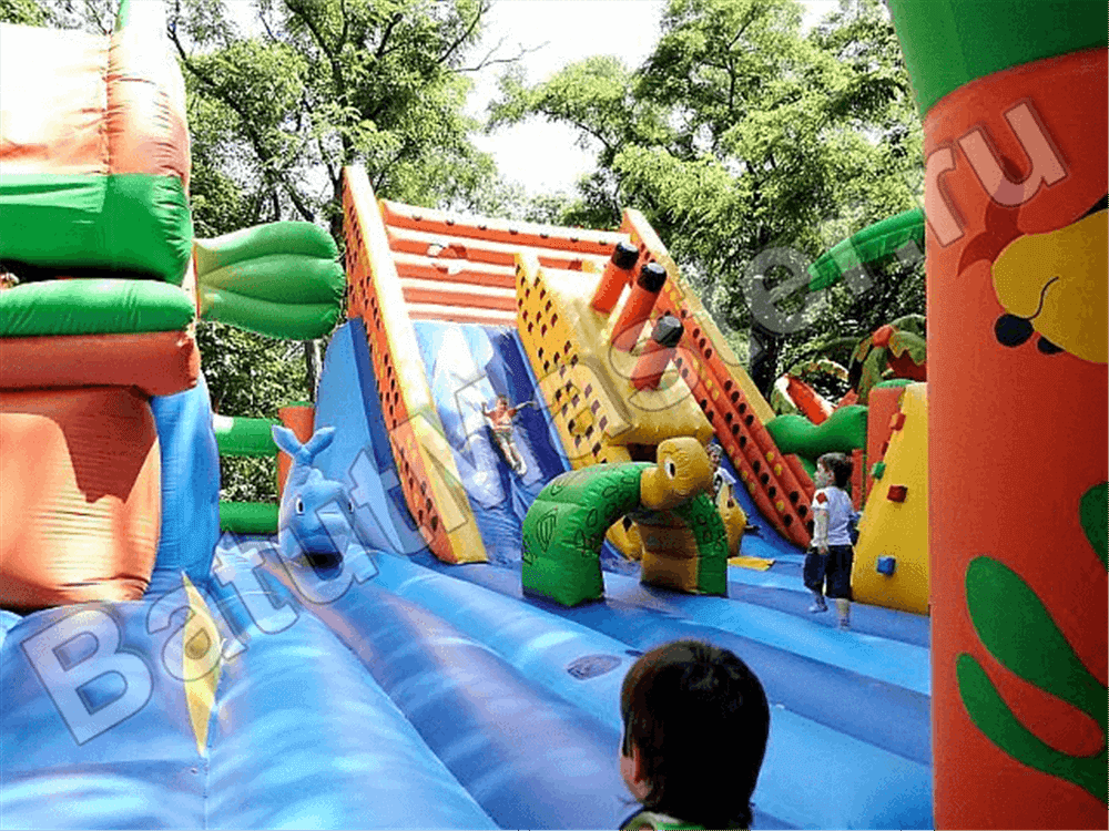 Коммерческий надувной батут "Оазис"