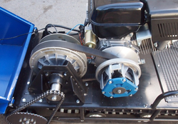 Мотобуксировщик без лыжного модуля 15 л.с., ЛИДЕР-1К-2Т-15АП (КОРОТКИЙ)