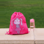 Мешок в садик 33х40, Зайка (фуксия)