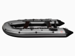 Лодка ПВХ X-River Grace Wind 420 НДНД серо-черный/фурнитура черная