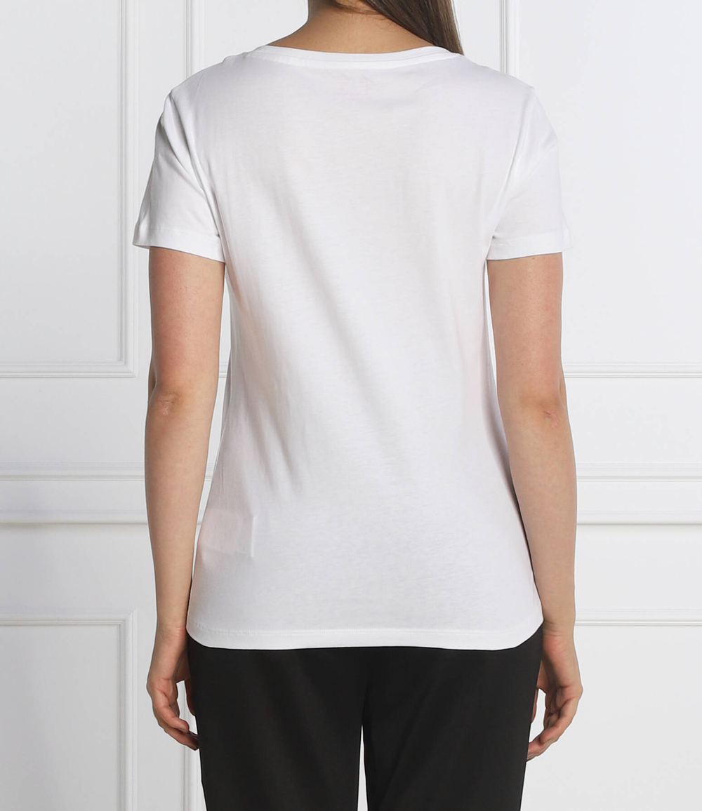 футболка EA7 - белый(6LTT38 TJFJZ)