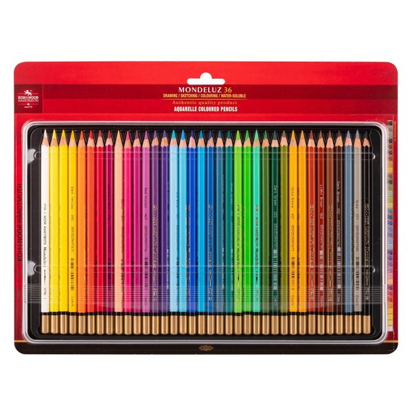 Карандаши акварельные KOH-I-NOOR MONDELUZ 3726, 36 цветов