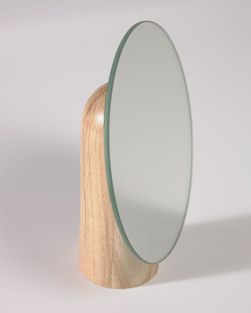 Зеркало Veida с натуральной деревянной подставкой