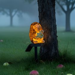 USL-S-836-PM410 HEDGEHOG Садовый светильник на солнечной батарее Ёжик. 1 светодиод. Теплый белый свет. 1xАAА Ni-Mh аккумулятор в-к. IP44. TM Uniel