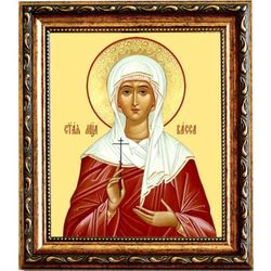 Васса Алонская Святая мученица. Икона на холсте.