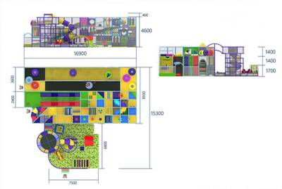 Детский игровой лабиринт  «Городок Приключений»