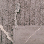 Стираемый коврик Nattiot Lässa Stone M (135 Х 190 см), хлопок, серый