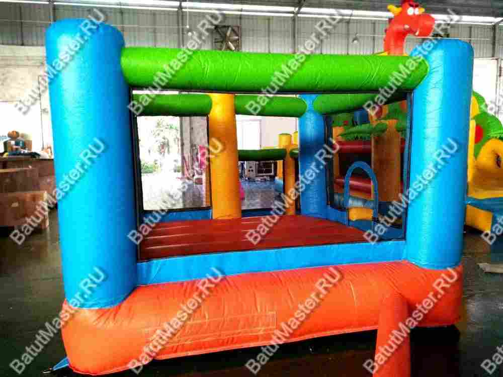 Надувной батут "Кубик" 4*4*2,5 м