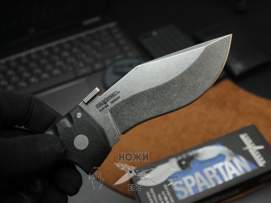 Складной нож Cold Steel 21ST Spartan c клинком из стали AUS-10A, рукоять Grivory (Griv-Ex)