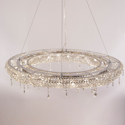 Люстра Cloyd HAYAO C24 / Ø100 см - хром (арт.10395)