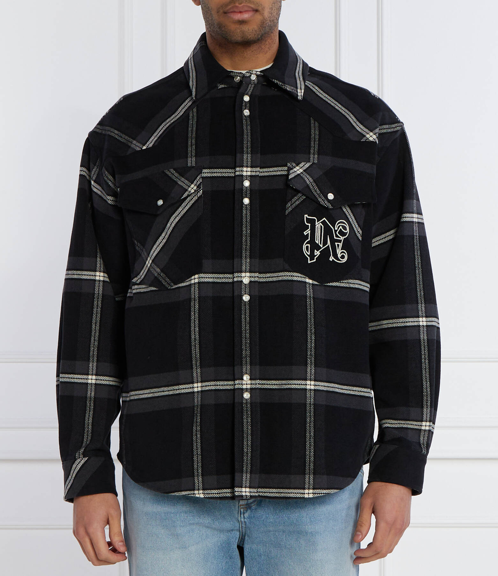 Рубашка Palm Angels - графитовый (PMES023R 24FAB001)