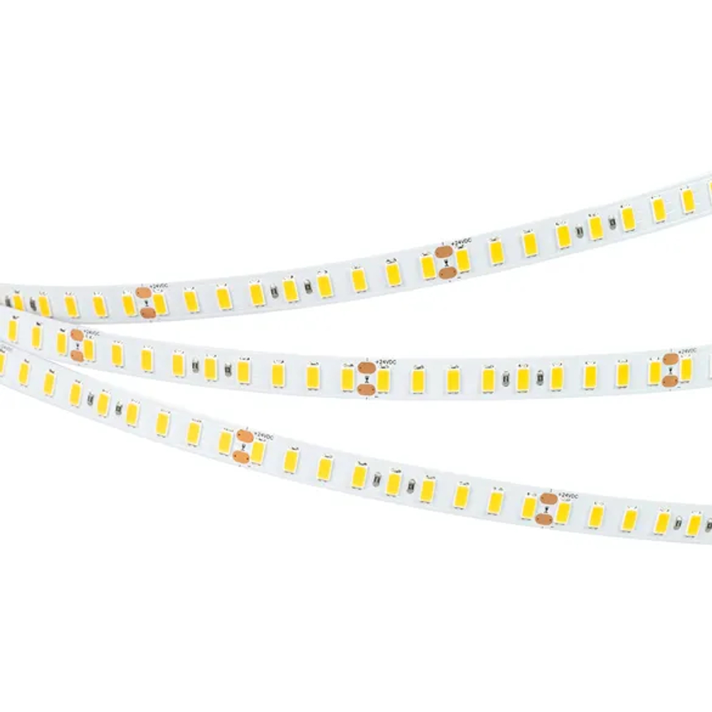 Светодиодная лента ULTRA-C126-10mm 24V Warm3000 (14.4 W/m, IP20, 5630, 5m) (Arlight, высок.эфф.200 лм/Вт) 040222