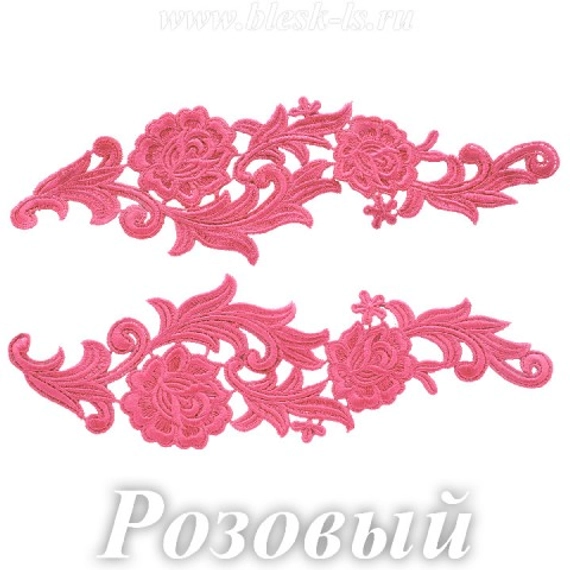 Лейсы кружевные, Розовый (модель R)
