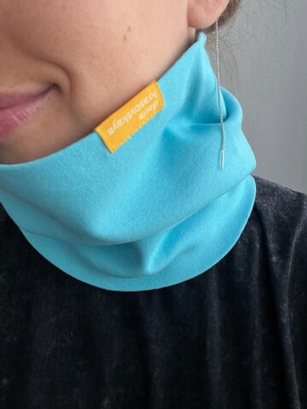 Снуд-горловинка из хлопка 8