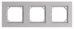ATLASDESIGN AQUA 3-постовая РАМКА, IP44, АЛЮМИНИЙ