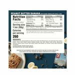 Clif Bar — Протеиновые батончики с бананом , арахисовым маслом и темным шоколадом — Сделано из органического овса — 10 г белка — Без ГМО — На растительной основе — Энергетические батончики