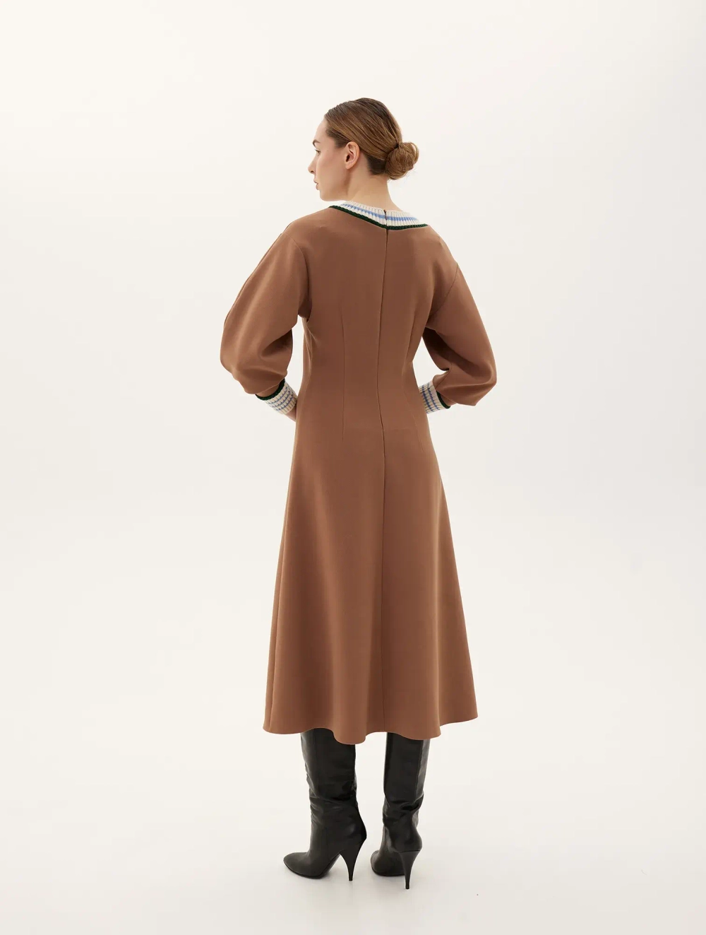 Платье «Анжелика», коричневый