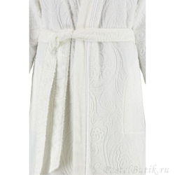 Халат махровый Cawo 7131 белый Германия пояс