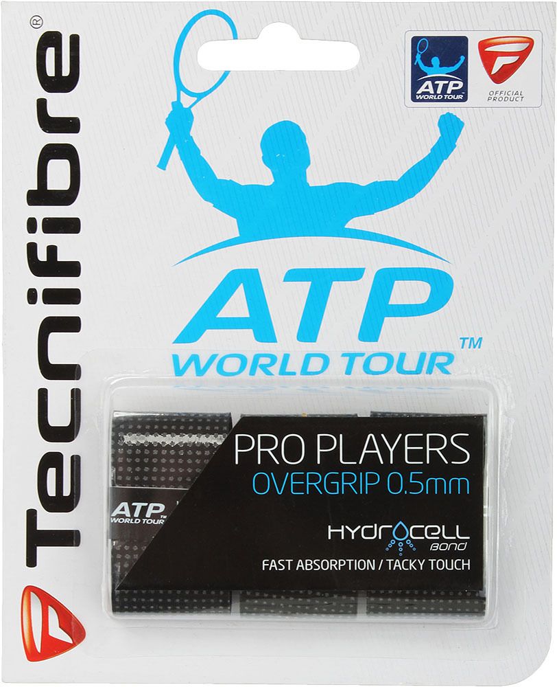 Теннисные намотки Tecnifibre Pro Player&#39;s 3P - черный