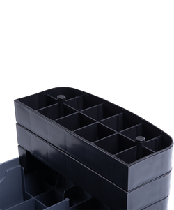 Степ-платформа фиксирующаяся SP-204 90х32х25 см, 3-уровневая