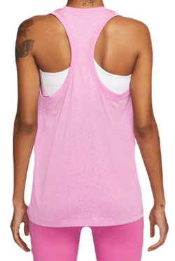 Женский топ теннисный Nike Dri-Fit Racerback Tank - active fuchsia/pure/white