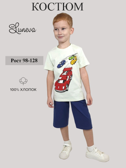 01-151-1 Комплект для мальчика (джемпер+шорты)