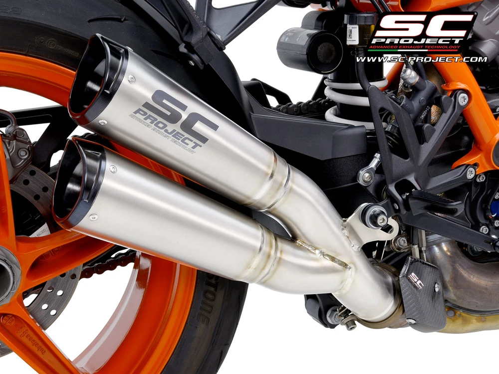 Выхлоп SC-Project Twin S1-CNC titanium