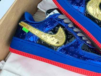 Nike Air Force 1 Low x Louis Vuitton Blue Yellow