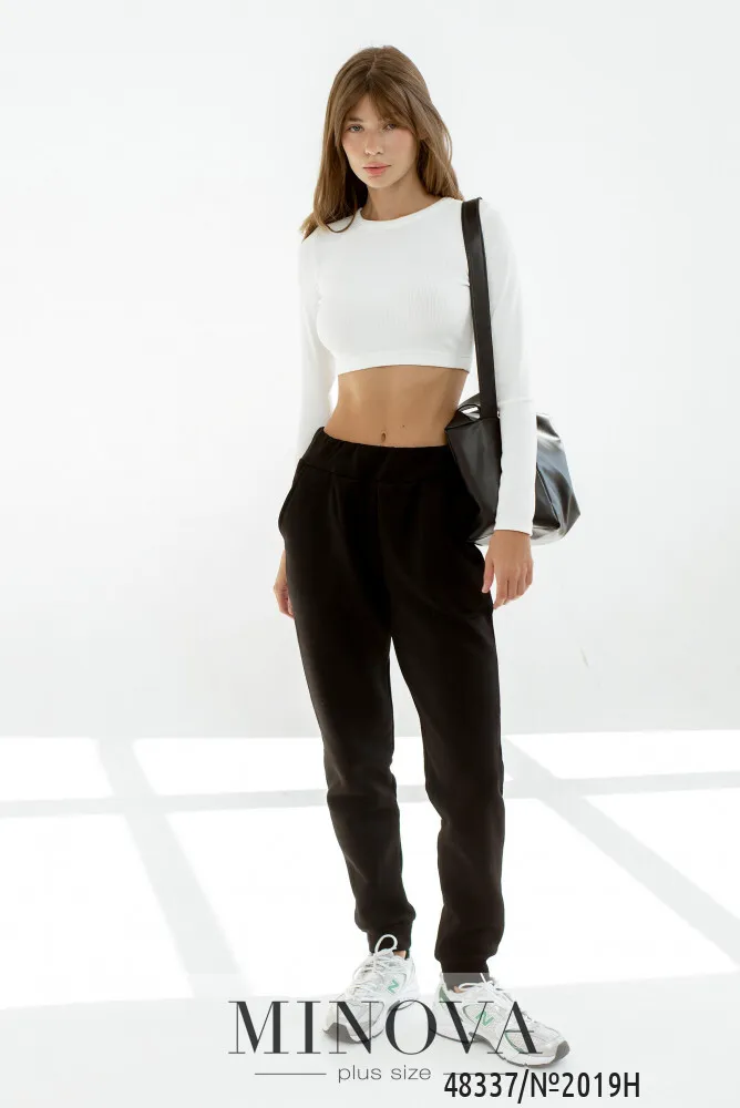 Брюки 2019Н-черный Minova