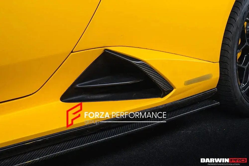Широкий карбоновый обвес для Lamborghini Huracan Evo 2019-2023 Ламборгини Хуракан
