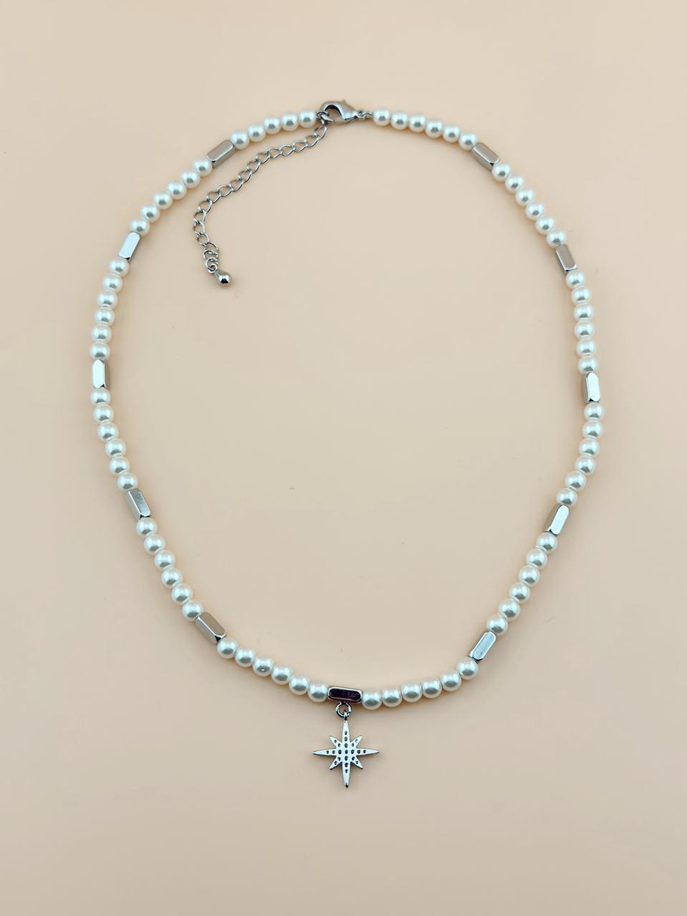 Жемчужное колье со звездой