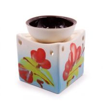 Аромалампа Кубик роспись Лотос