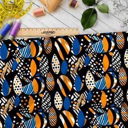 Ткань премиум дюспо карамельный калейдоскоп