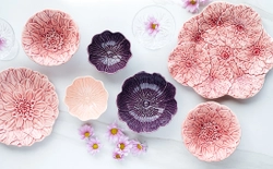 Чаша Flora фиолетовая (17 см)