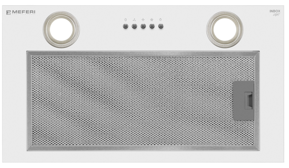 Полновстраиваемая вытяжка Meferi INBOX52WH LIGHT фото 5