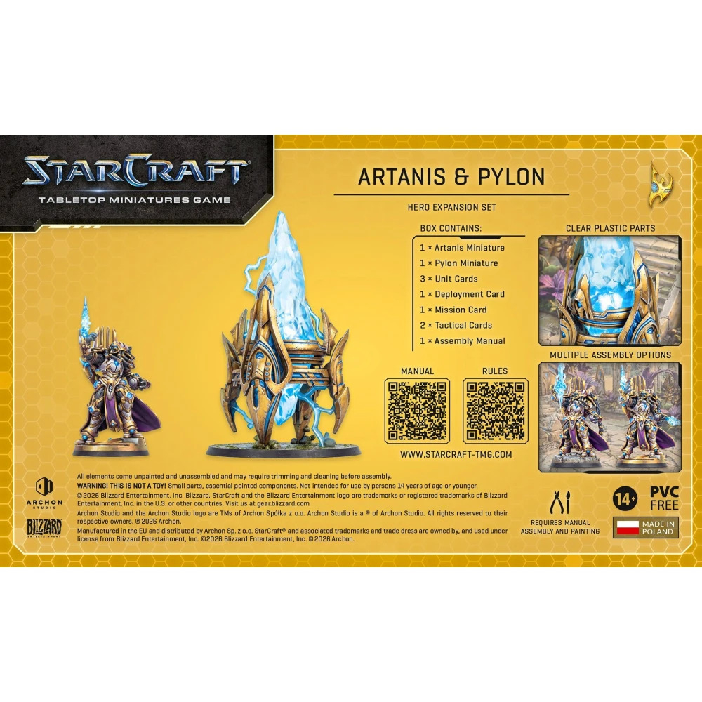 Starcraft - Artanis (Hierarch): Protoss Hero Expansion Set