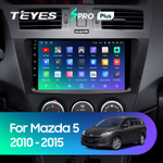 Teyes SPRO Plus 9" для Mazda 5 2010-2015