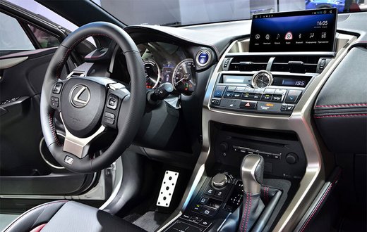 Мультимедиа блок для Lexus NX200, NX300 2017-2021 со штатным 10" экраном - Carmedia BNR-18ESH на Android 9, 4/64ГБ