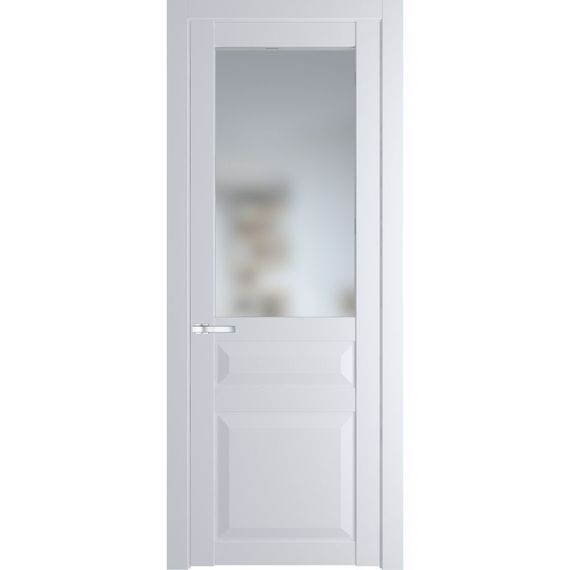 Межкомнатная дверь эмаль Profil Doors 1.5.3PD вайт остеклённая