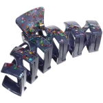 Заколка - краб для волос «AKS - VIENTO», микс 6 цветов, зиг-заг, 11*3см