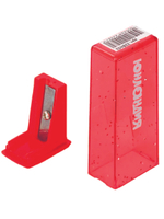 Точилка ЮНЛАНДИЯ "Космо", с контейнером, пластиковая, корпус ассорти