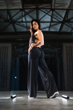 Брюки Deni x NEBBIA High-waist Flared Pants 312
