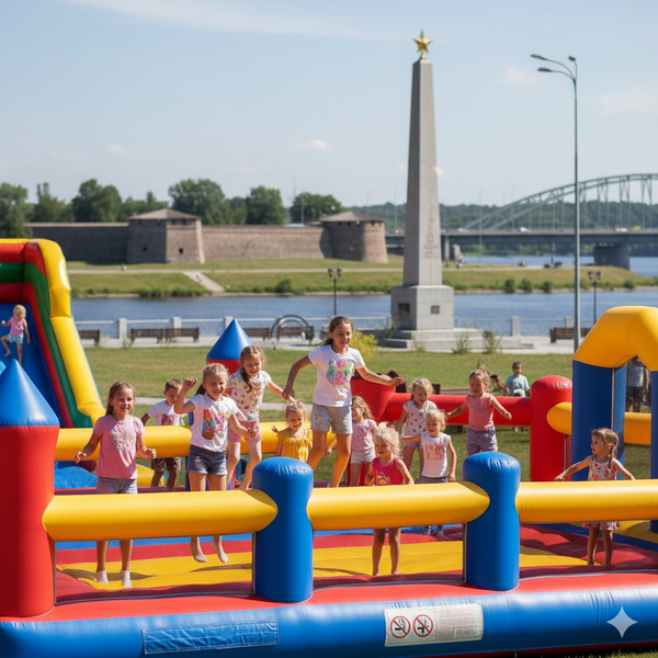 Надувной батут купить в Великих Луках недорого 🎉
