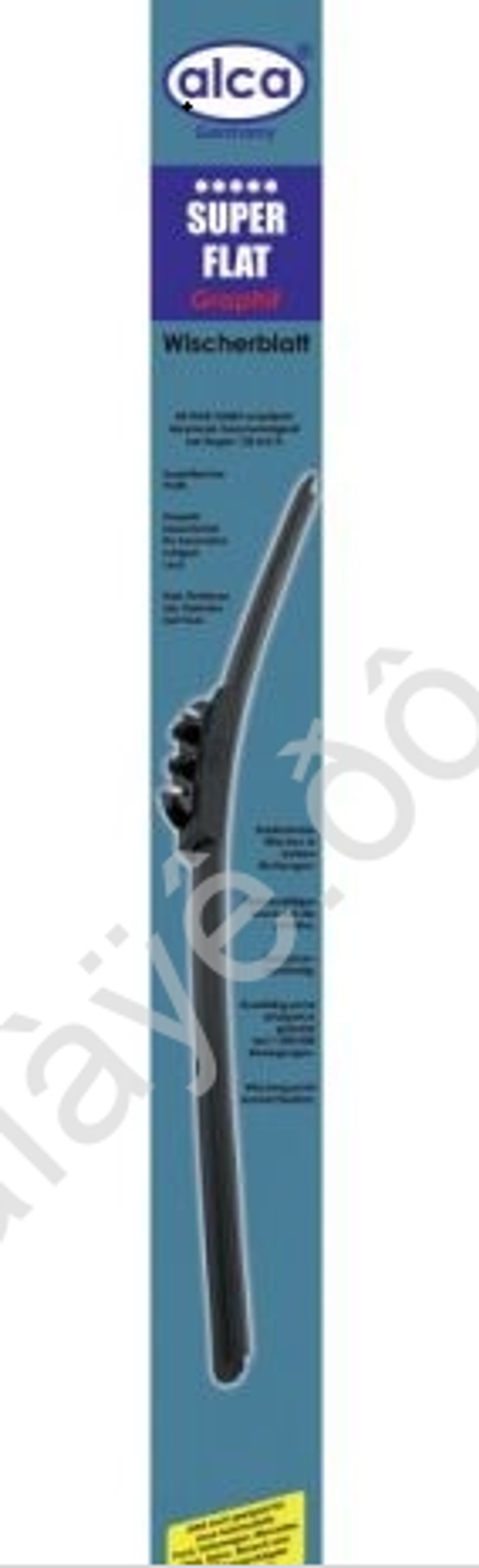 Щетка дворника бескаркасная 530мм  АЛКА SUPER FLAT а0051