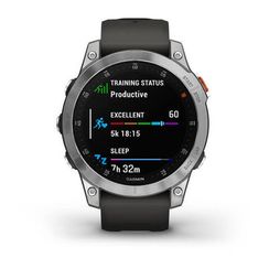 Умные часы Garmin Epix (Gen 2) серый стальной