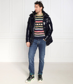 Хлопковый свитер Kenzo - темно-синий(FC65PU3173CH)
