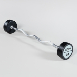 Набор изогнутых полиуретановых штанг (шаг 5 кг, 5 шт) PROFI-FIT 10-30 кг