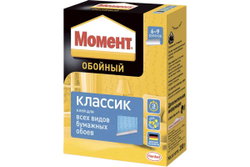 Клей для виниловых и бумажных обоев Момент Классик 200 г