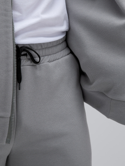 Костюм мужской спортивный на молнии (с начесом). Грей